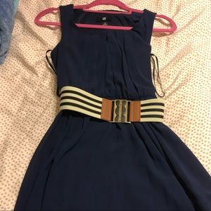 XS navy blue mini dress